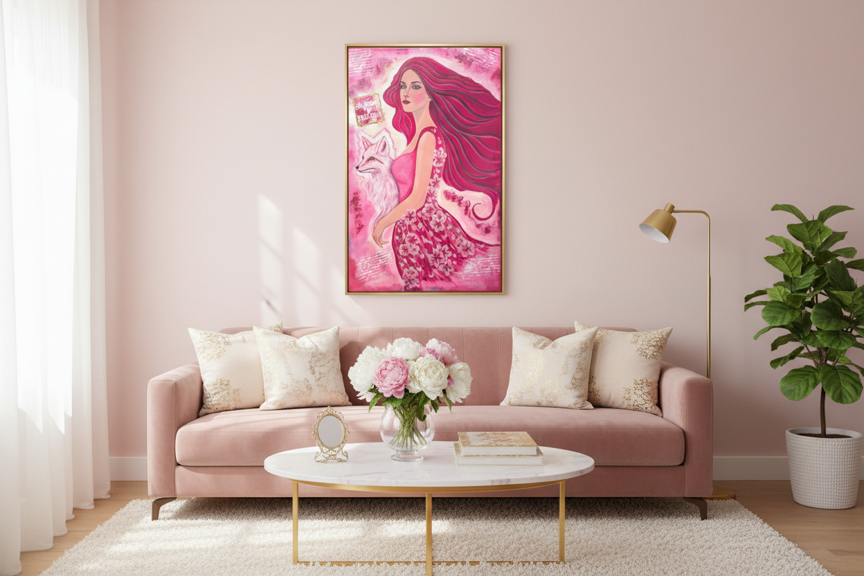 In Her World, Anything Is Possible - Room Setting