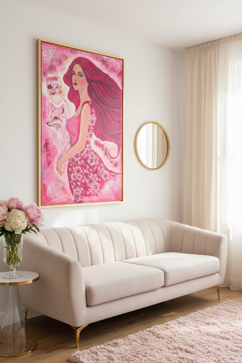 In Her World, Anything Is Possible - Room Setting