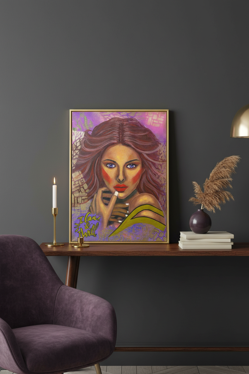 The Moment She Chose Herself - Room Setting
