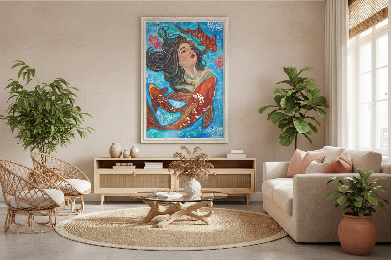 Whispers Beneath the Water - Room Setting