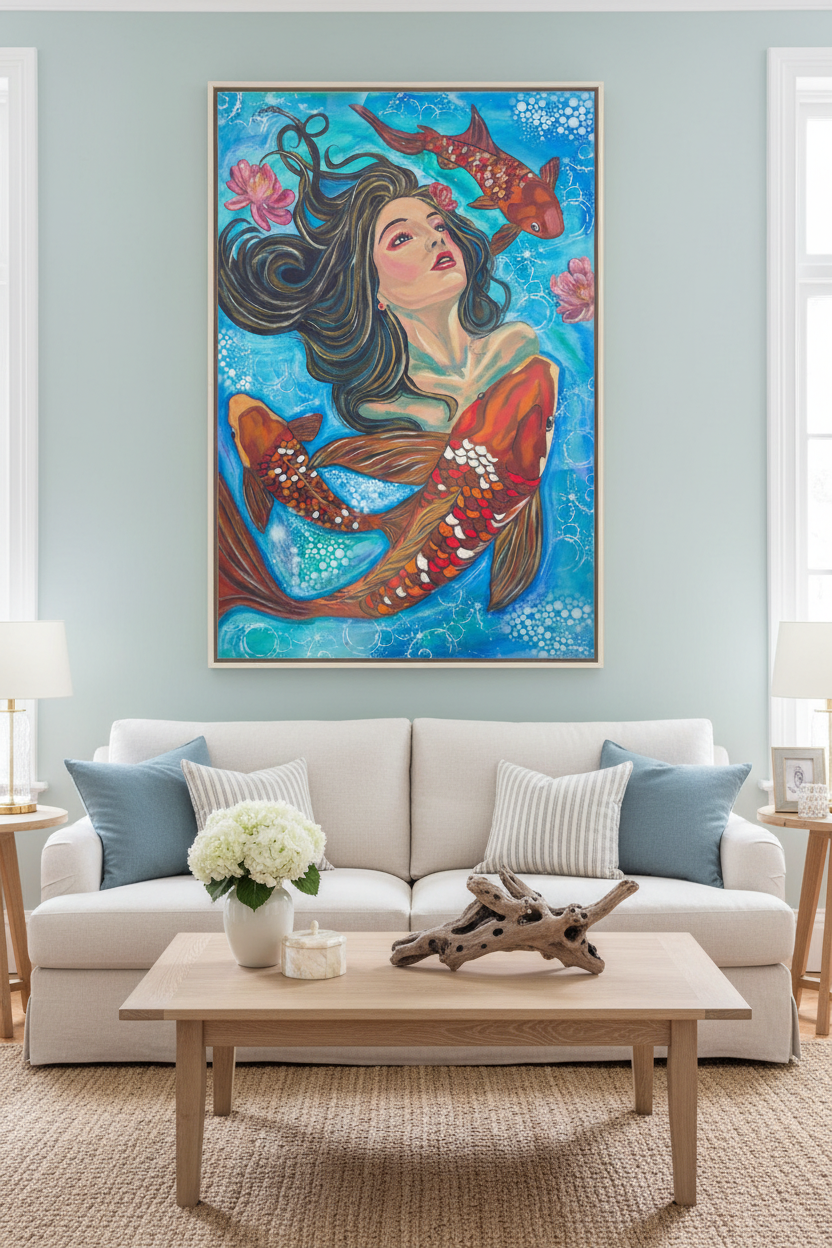 Whispers Beneath the Water - Room Setting